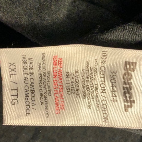 Men Bench long sleeve grayish green xxl - Picture 3 of 3